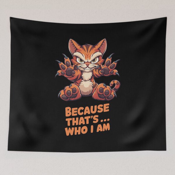 Item preview, Feisty cat designed and sold by indygoWT.