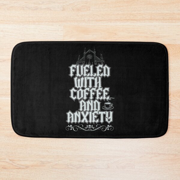 Item preview, FUELED with COFFEE and ANXIETY funny coffee lover design designed and sold by Jt41.
