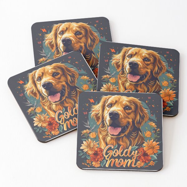 Item preview, Golden Retriever Mom designed and sold by MendaciousMina.