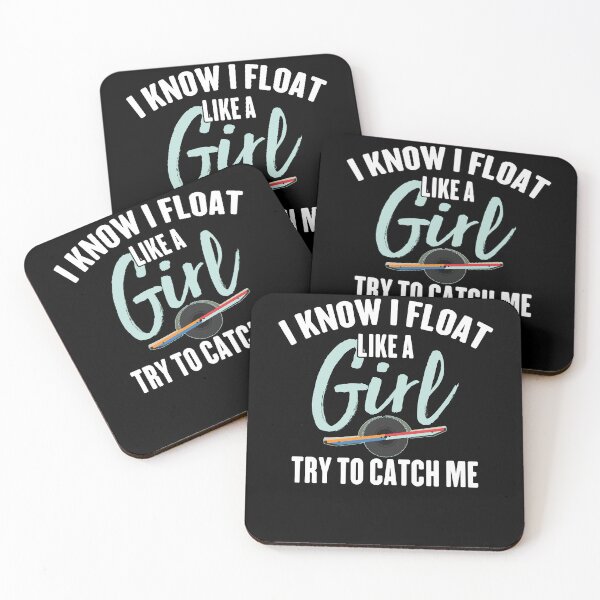 Item preview, I know i float like a girl just try to catch me - funny onewheel design great gift for Onewheel lover  designed and sold by nubiguru.