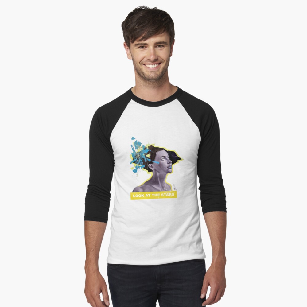 Aperçu de l'œuvre T-shirt baseball manches ¾ créée et vendue par Aldarane.