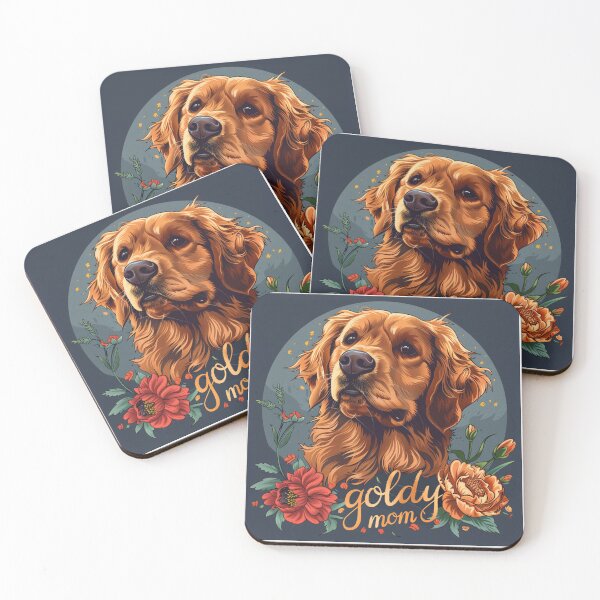 Item preview, Golden Retriever Mom designed and sold by MendaciousMina.
