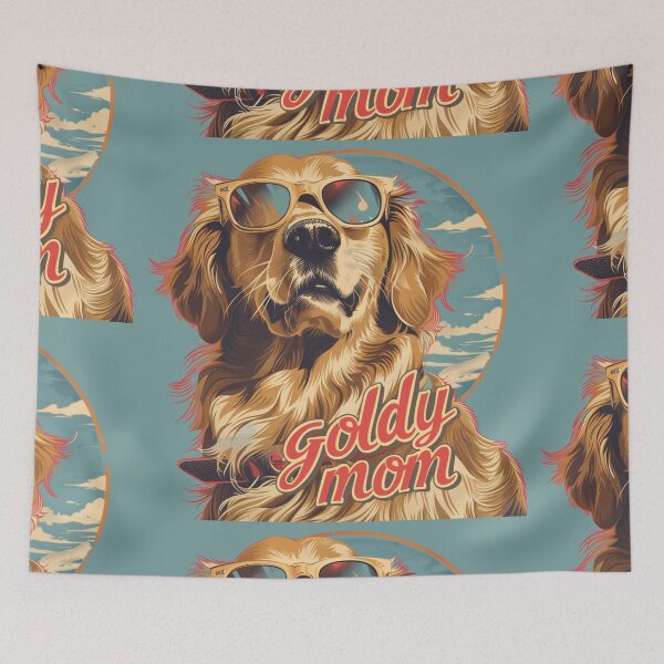 Item preview, Golden Retriever Mom designed and sold by MendaciousMina.
