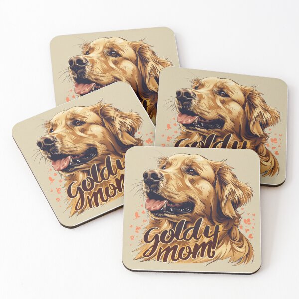Item preview, Golden Retriever Mom designed and sold by MendaciousMina.
