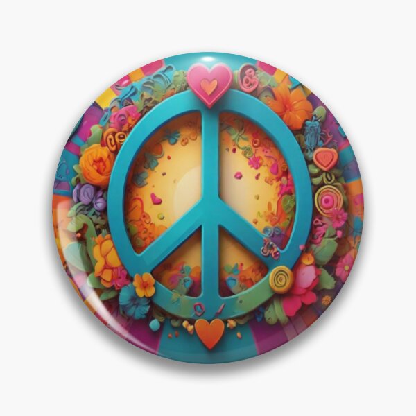 Item preview, Bright peace symbol  designed and sold by Flowersonstuff.