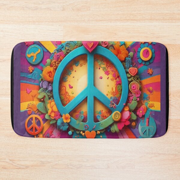 Item preview, Bright peace symbol  designed and sold by Flowersonstuff.