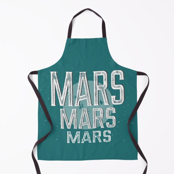 Artikelvorschau, Mars Mars Mars Schwarz und Weiß entworfen und verkauft von LZenDesigns.
