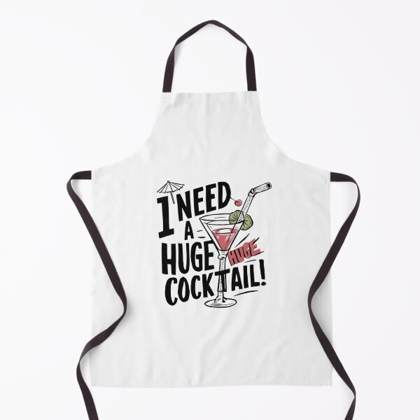 Item preview, I Need A Huge Cocktail, Funny Humor Drinking T-shirt designed and sold by Uday24.