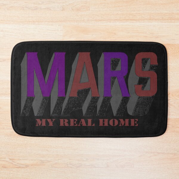 Item preview, Mars My Real Home Retro Vintage designed and sold by LZenDesigns.