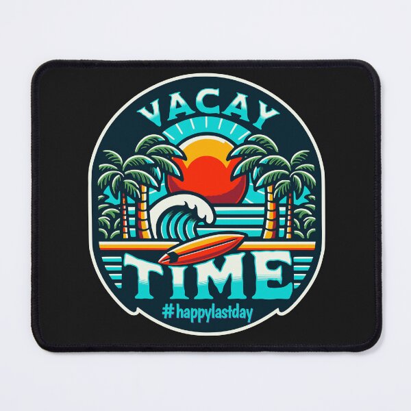 Item preview, Vacay Time: Sunset, Surf, and Palm Trees designed and sold by elynne9.