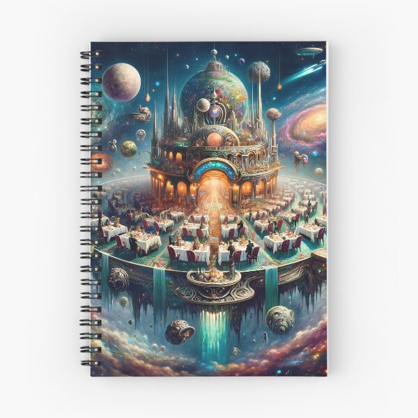 Item preview, The Restaurant at the end of the Universe - Douglas Adams - alternative book Cover designed and sold by Sovietmovies.