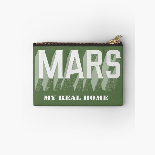 Item preview, White Mars My Real Home Retro Vintage designed and sold by LZenDesigns.