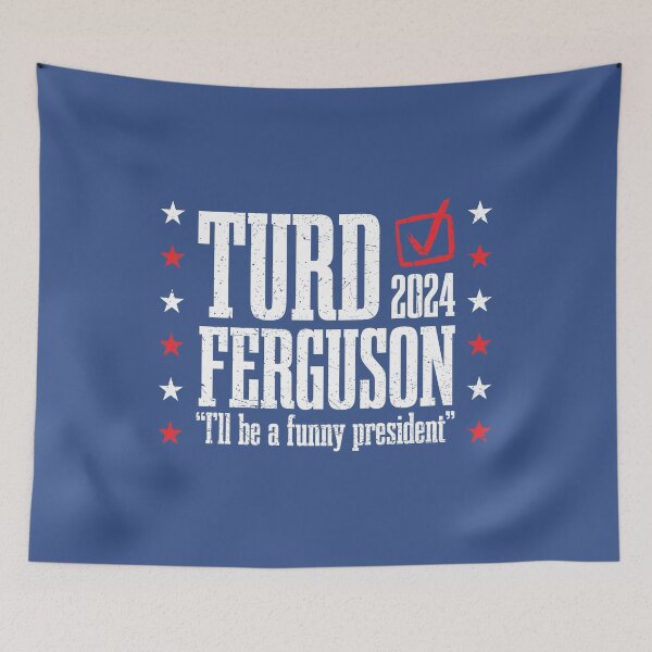 Item preview, Turd Ferguson For President 2024 designed and sold by RetroPandora.
