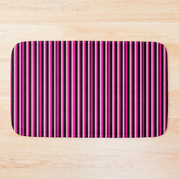 Item preview, Pink color shades with black vertical striped lines background  designed and sold by SpinklyCreations.