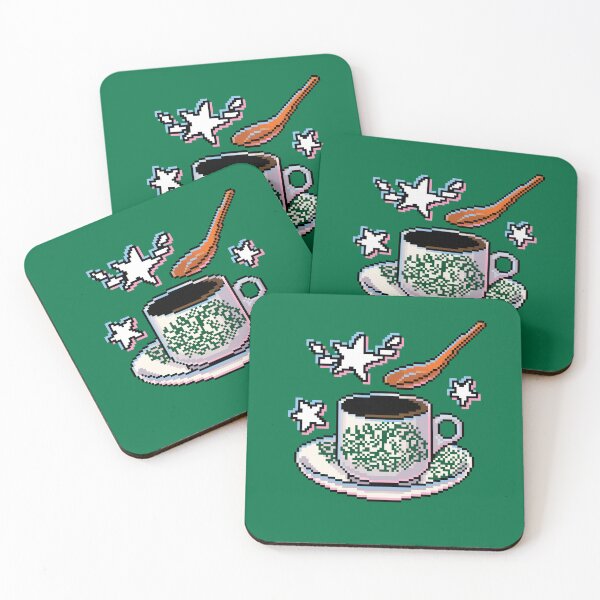 Item preview, Nanyang Kopitiam Coffee Cup Pixel Art designed and sold by YoungLWorkshop.