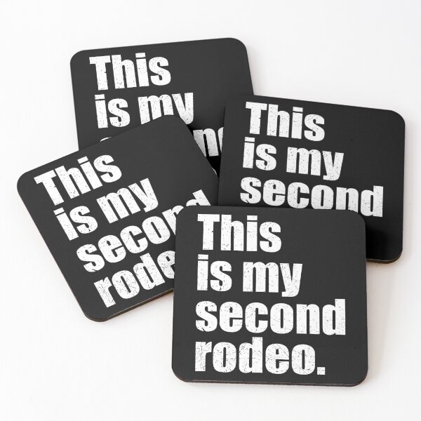 Item preview, This Is My Second Rodeo designed and sold by RetroPandora.