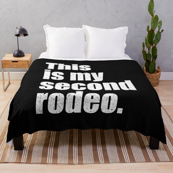 Item preview, This Is My Second Rodeo designed and sold by RetroPandora.