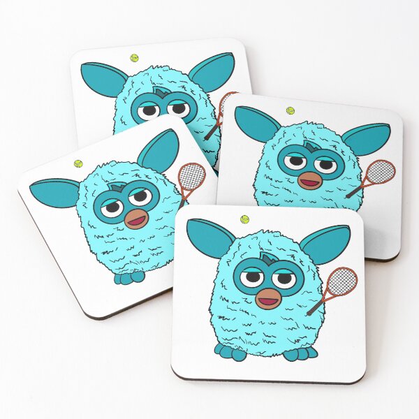 Item preview, Light Blue Tennis Player Furby designed and sold by Animals-by-JB.