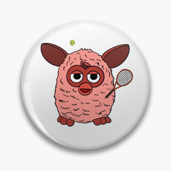 Item preview, Cherry Red Tennis Player Furby designed and sold by Animals-by-JB.