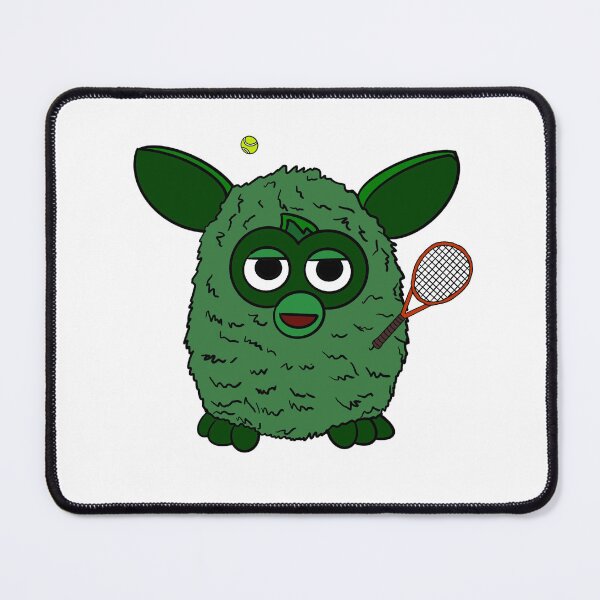 Item preview, Forest Green Tennis Player Furby designed and sold by Animals-by-JB.