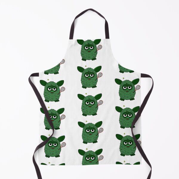 Item preview, Forest Green Tennis Player Furby designed and sold by Animals-by-JB.