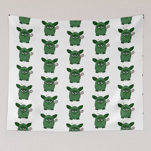 Item preview, Forest Green Tennis Player Furby designed and sold by Animals-by-JB.