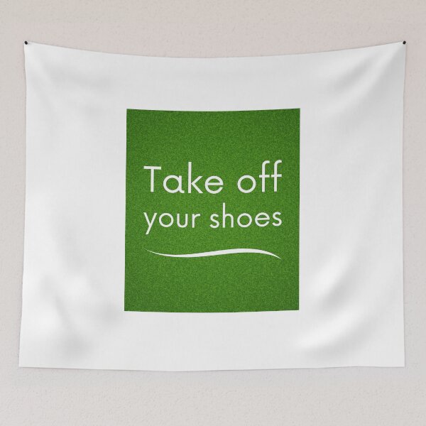 Item preview, Grounding: Take off your Shoes designed and sold by musthavewords.