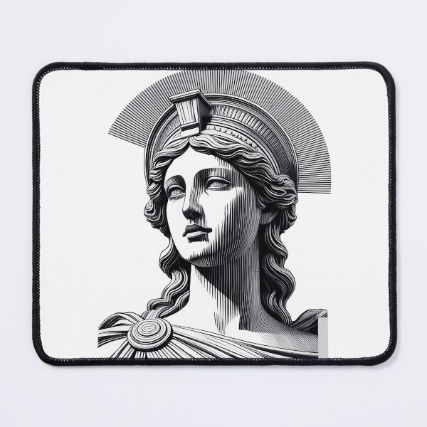 Item preview, Statue Of Athena designed and sold by BladVrt.