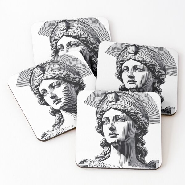 Item preview, Statue Of Athena designed and sold by BladVrt.