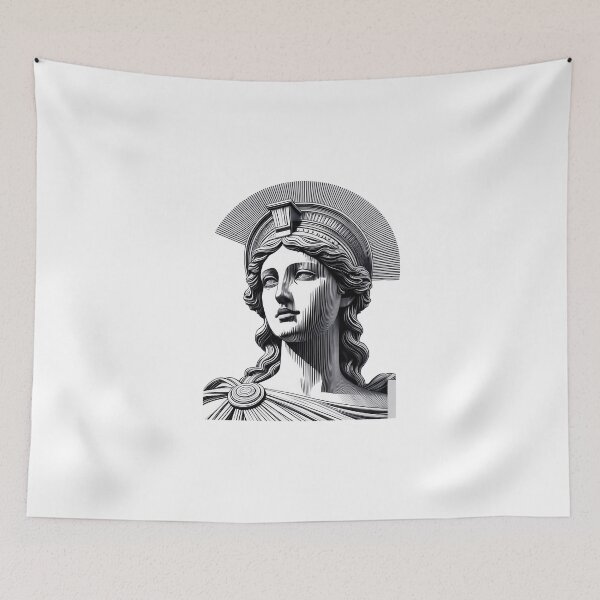 Item preview, Statue Of Athena designed and sold by BladVrt.