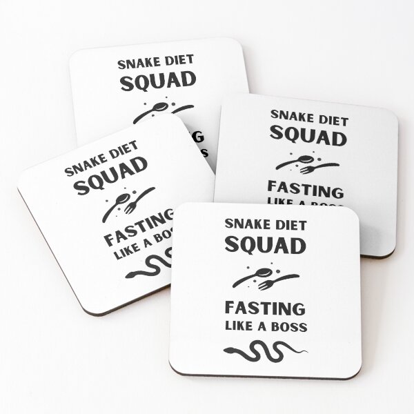 Item preview, Snake Diet Squad: Fasting Like a Boss designed and sold by musthavewords.