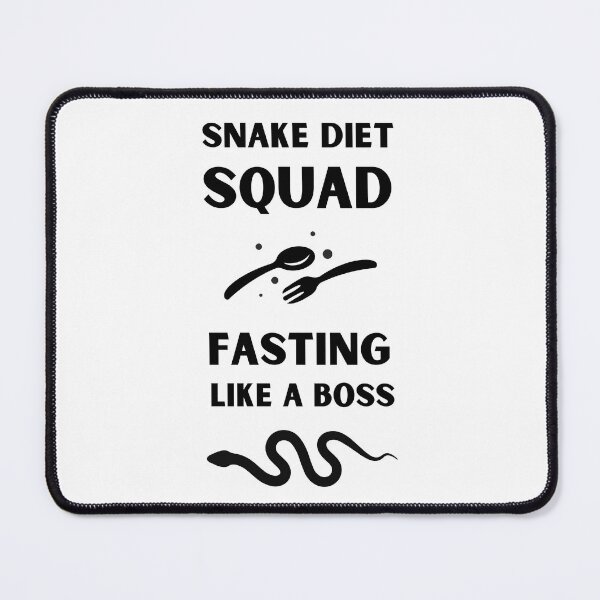 Item preview, Snake Diet Squad: Fasting Like a Boss designed and sold by musthavewords.