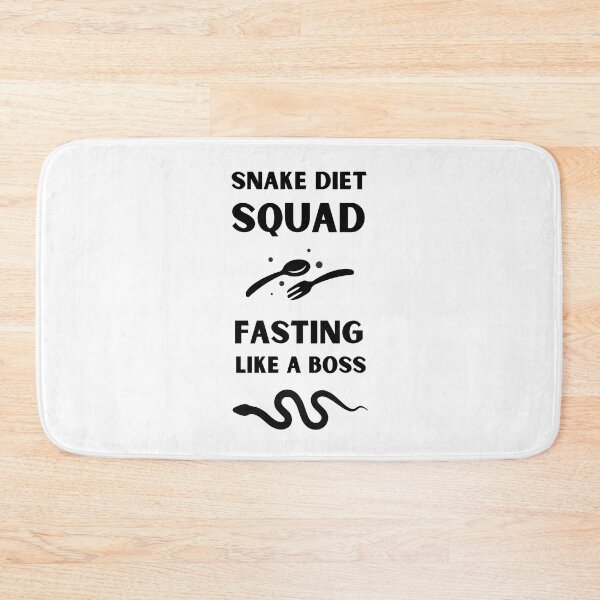 Item preview, Snake Diet Squad: Fasting Like a Boss designed and sold by musthavewords.
