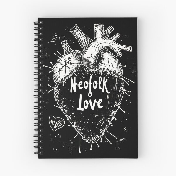 Item preview, Neofolk Love: Heart Stitched with neoclassical and "Irish folk" music style. designed and sold by Piotrek0001.