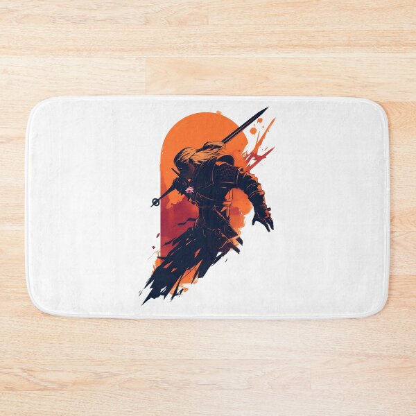 Item preview, Monster Hunter - Orange Backdrop - Witcher designed and sold by Fenay Designs.