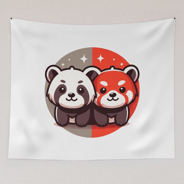 Item preview, Panda And Red Panda designed and sold by Designowner.