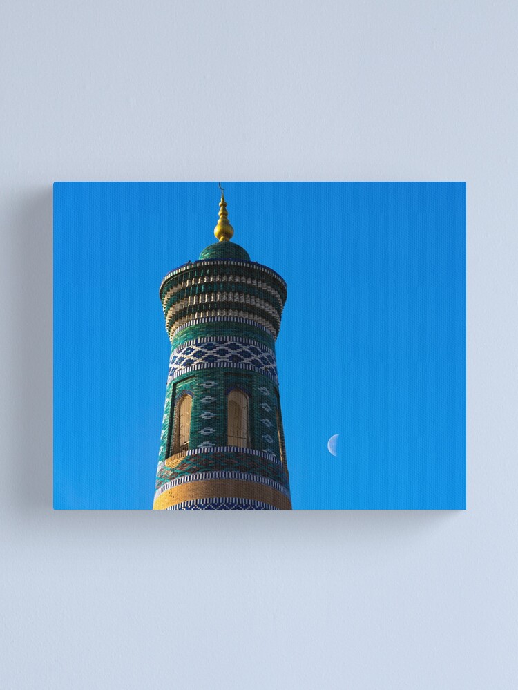 Thumbnail 1 of 3, Canvas Print, Moon Minaret designed and sold by darren-j-mcleod.