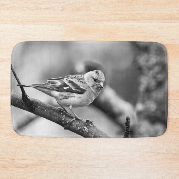 Item preview, Brambling pose bw designed and sold by Jouko Lehto Photography.