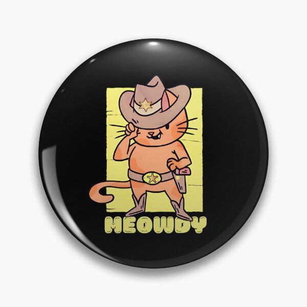 Item preview, Funny Meowdy Cowboy Cats Howdy Texas Kitten designed and sold by MotivaChic.