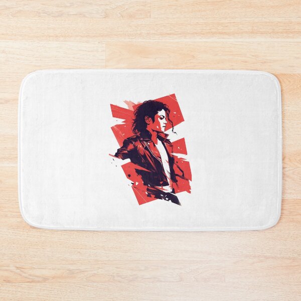 Item preview, Pop King in a Leather Jacket - Red Backdrop - Pop Music designed and sold by Fenay Designs.
