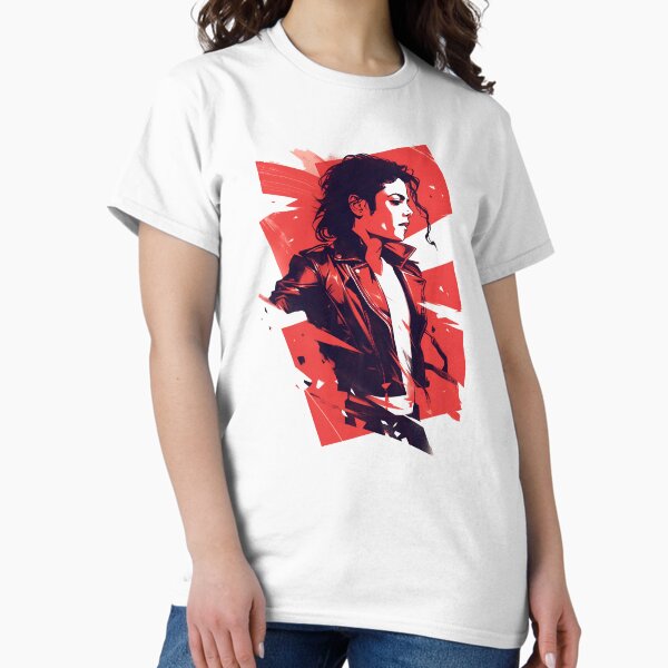 Item preview, Pop King in a Leather Jacket - Red Backdrop - Pop Music designed and sold by Fenay Designs.