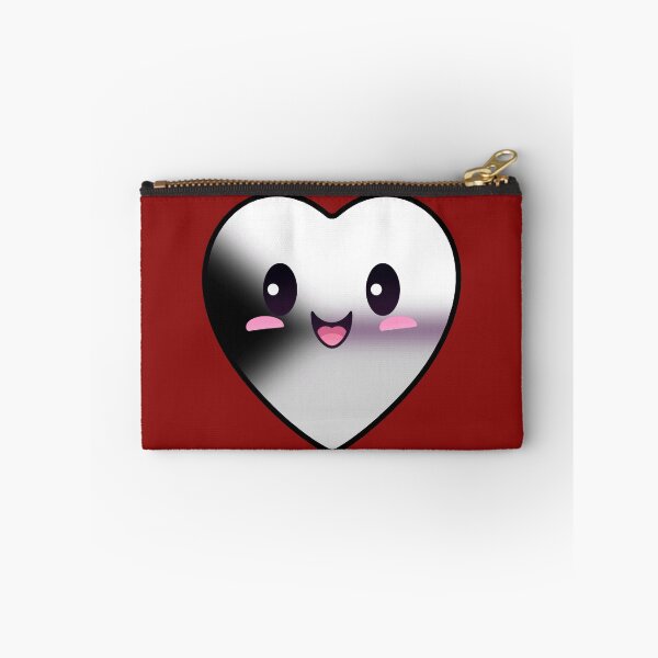 Item preview, Kawaii Heart with Demisexual Pride Flag Colors , Subtle Demi Heart Design designed and sold by Travelslightly.
