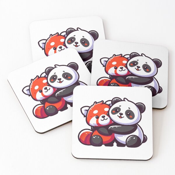 Item preview, Cuddly Panda and Red Panda Friends designed and sold by Designowner.