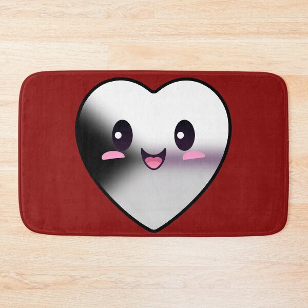 Item preview, Kawaii Heart with Demisexual Pride Flag Colors , Subtle Demi Heart Design designed and sold by Travelslightly.