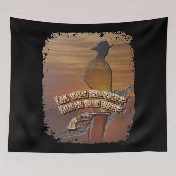 Item preview, FASTEST PUN IN THE WEST  designed and sold by THE AMERICAN TEEVANGELIST.