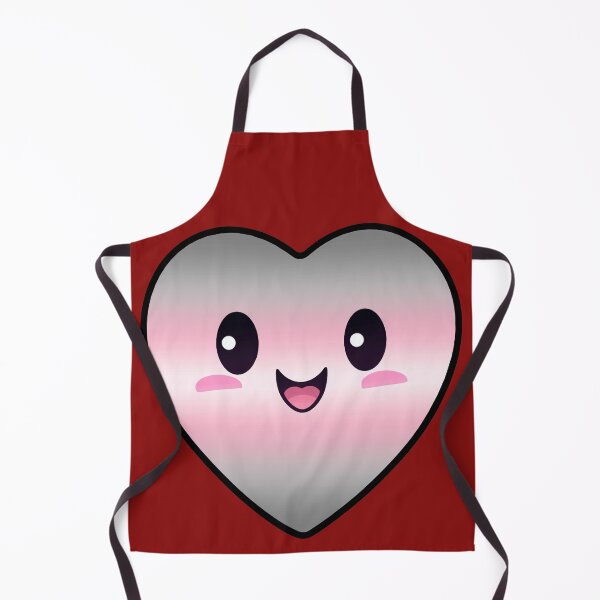 Item preview, Kawaii Heart with Demibgirl Pride Flag Colors , Subtle Demi Heart Design designed and sold by Travelslightly.