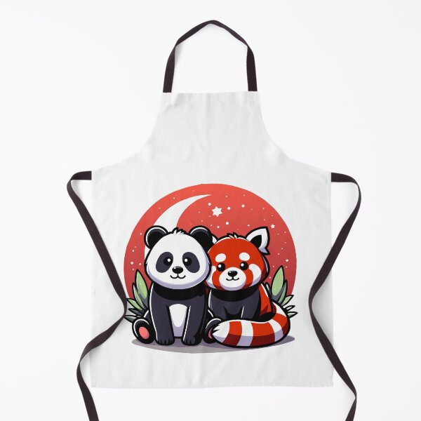 Item preview, Moonlit Buddies - Panda and Red Panda designed and sold by Designowner.