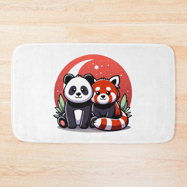 Item preview, Moonlit Buddies - Panda and Red Panda designed and sold by Designowner.