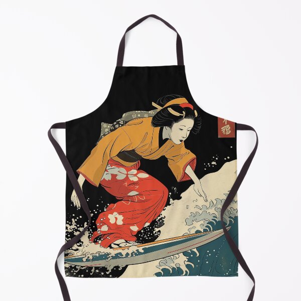 Item preview, Geisha surfer designed and sold by 2toastdesign.