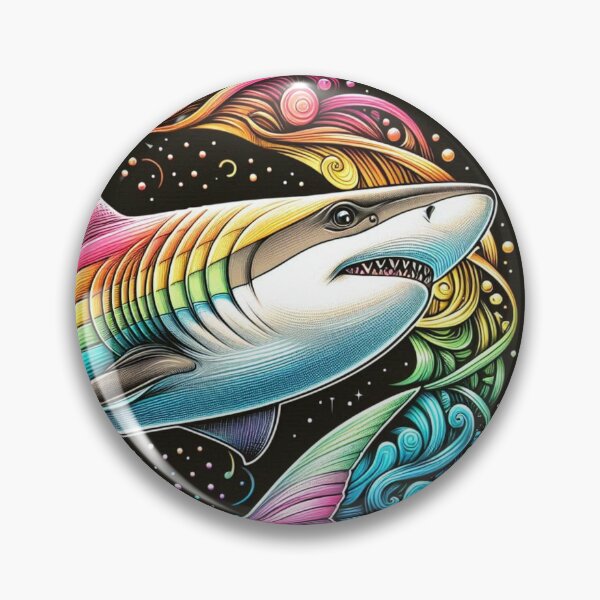 Item preview, Sea of Colors: Exploring the Majesty of the Rainbow Shark designed and sold by FreedomFrames.